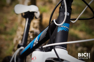 Detalle del cuadro en la Orbea Master Sport 2013