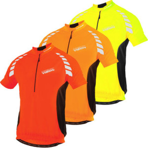 Maillot Altura Night Vision de alta visibilidad con reflectores