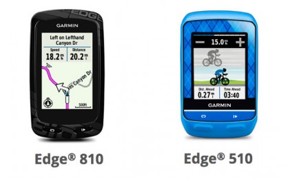 Garmin presenta el GPS Edge 810 y 510
